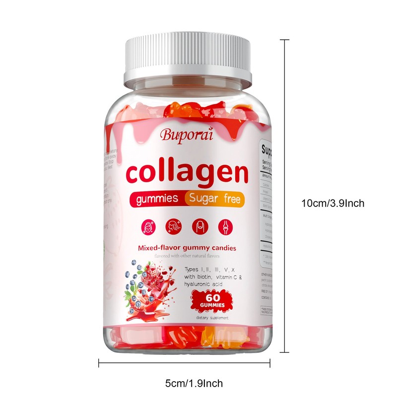 Collagen Gummies - Anti-aging, Skin and Joint Health - Biotin,Hyaluronic Acid gallery