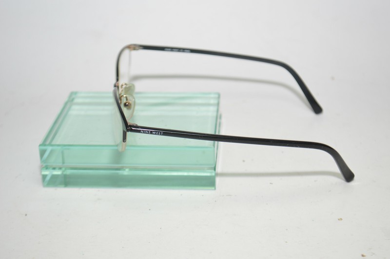 Nine West 87 0P4D Eyeglasses Frames 48[]17-135MM Semi-Rimless Black gallery
