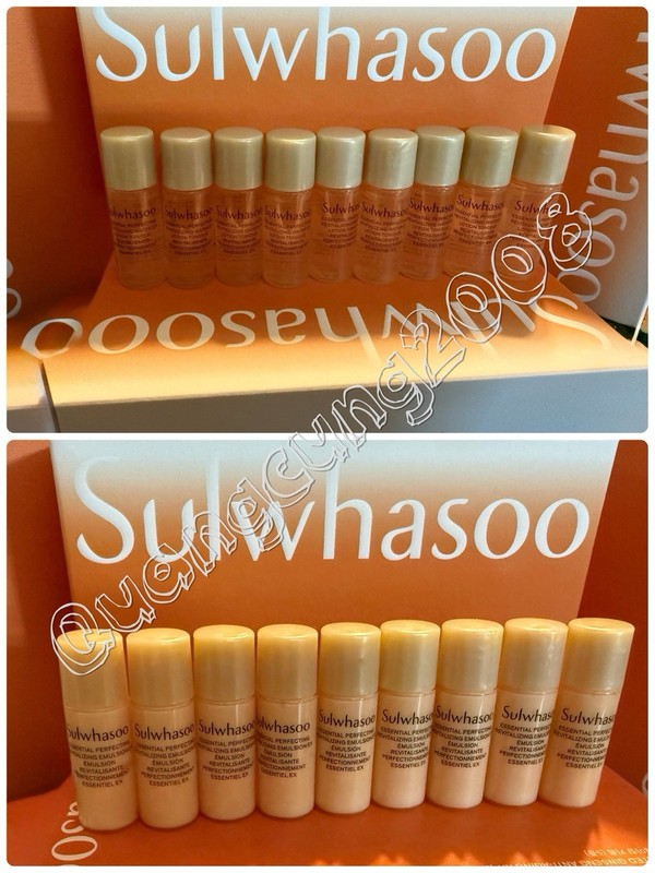Sulwhasoo Essential Revitalizing Water EX 5ml(15pcs) + Emulsion EX 5ml(15pcs)