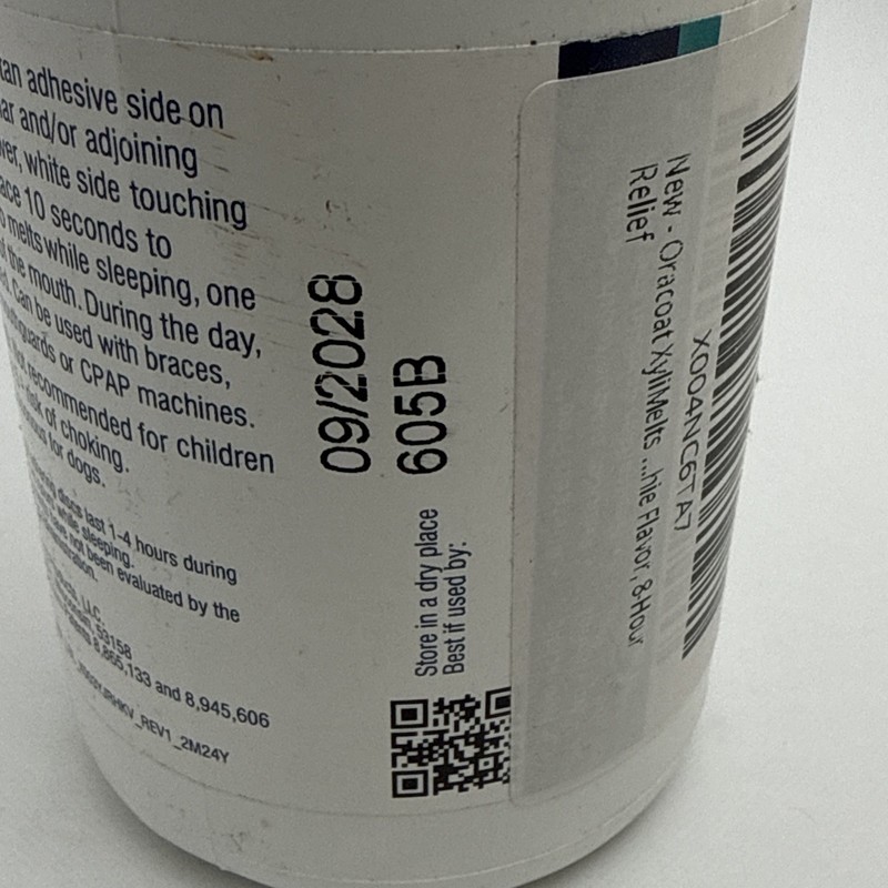 Oracoat XyliMelts for Dry Mouth Night Time or Day, 230 Count - Berry Smoothie gallery