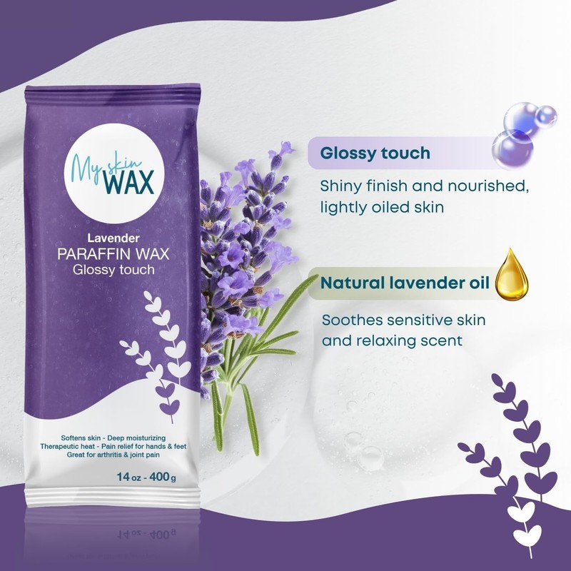 Paraffin Wax Refills Maxi Pack for Hands and Feet Bath – 6 Large 14oz Blocks (5. gallery