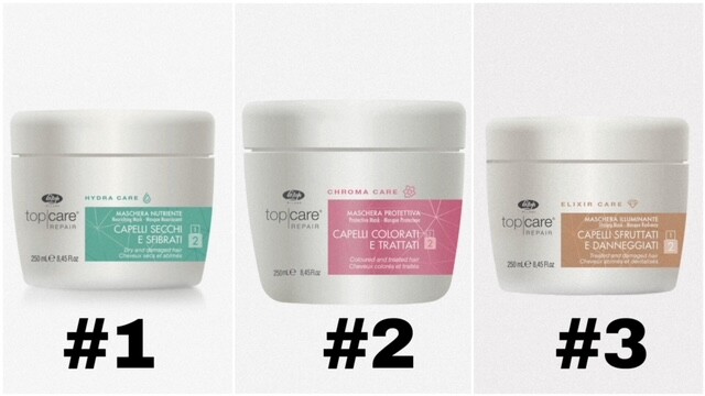 Lisap Top Care Line Masks in 250 ml, 8,45 Fl.oz