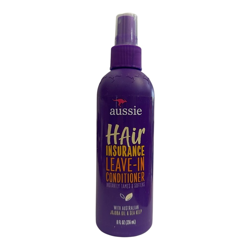 Aussie Hair Insurance Leave-In Conditioner w/ Jojoba Oil & Sea Kelp 8 oz Fruity