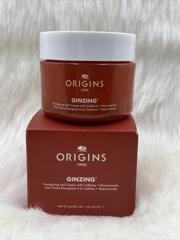 Origins Ginzing Energizing Gel Cream With Caffeine + Niacinamide-Pick Size-NIB