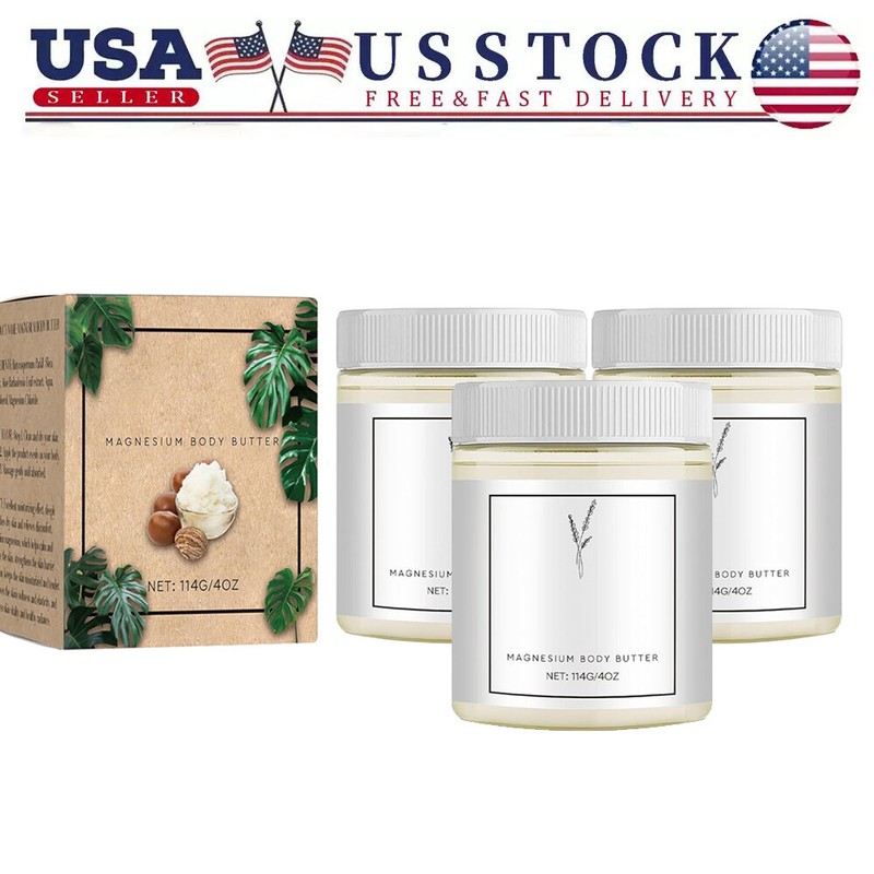 1/2/3PCS Mama-Bear Neuropathy Cream, Magnesium Full Body Butter Cream 114g/4OZ gallery