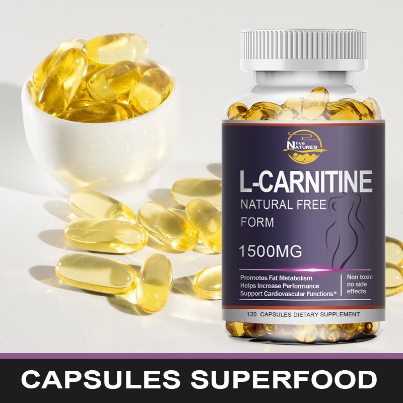 Acetyl-L-Carnitine 1500mg 120 Capsules Nervous System Health Antioxidant NON-GMO gallery