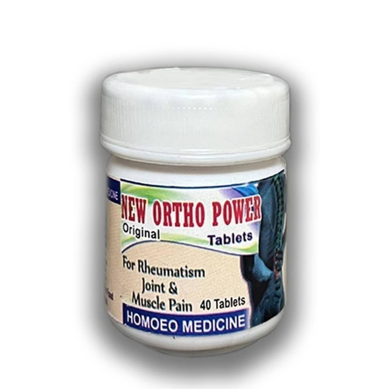 Ortho Power Tablet (24 x 40 Unit) Natural for Muscle & Joint pain relief gallery