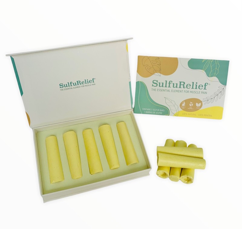 Sulfur Bars – Azufre En Barra – Sulphur Rods – Barritas De Azufre – SulfuRelief