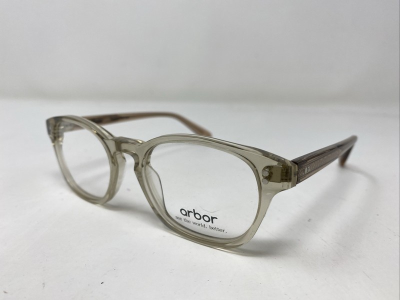 Arbor Poplar Tea/Sand 46-17-133 Brown Mix Crystal Full Rim Eyeglasses Frame UF21 gallery