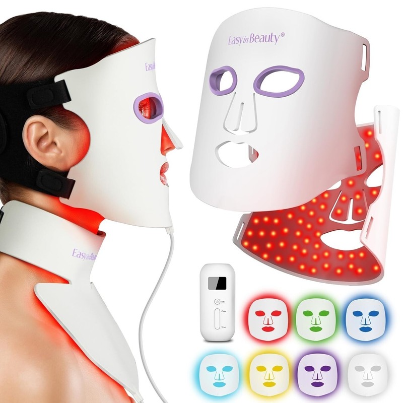 7 Color LED Face Mask Photon Light Therapy, Skin Care Mask for Face and Neck gallery