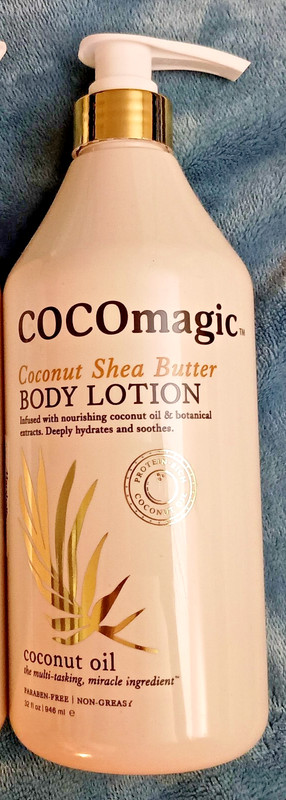 COCOmagic Coconut Shea Butter Protein Botanical Soothing BODY LOTION 32 oz