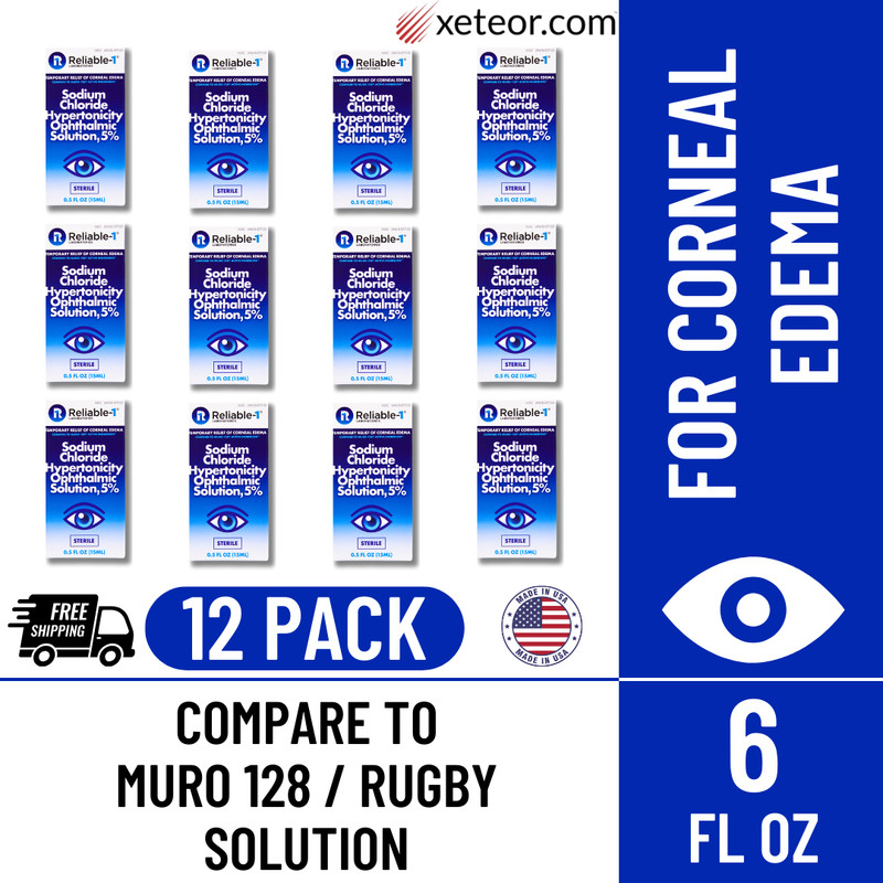Reliable 1 Sodium Chloride 5% Solution - 12 Pack | Muro 128 / Rugby Alt (6-2027) gallery