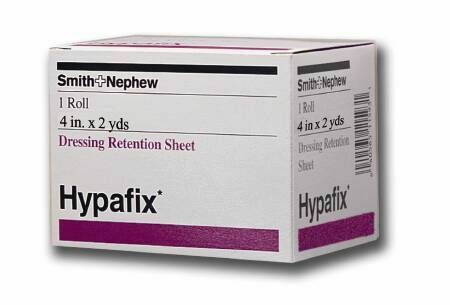 Hypafix Non-Woven Fabric Dressing Retention Tape 4” X 2 yds -2/Pack