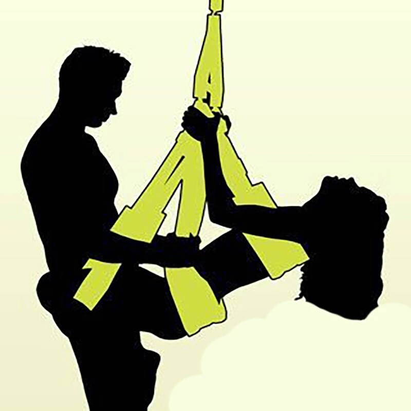 360 Spinning Sex Swing Sling Chair Hanging Couples Love Position Aid Furniture gallery