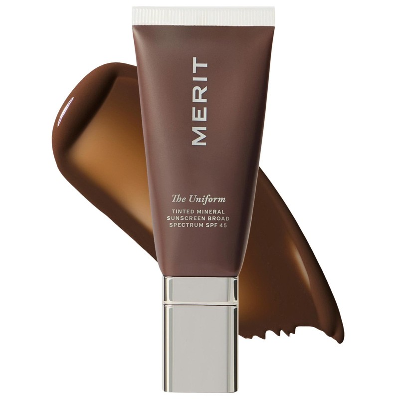 MERIT Authentic The Uniform Sunscreen Broad Spectrum SPF 45 1.7 oz 20 shades