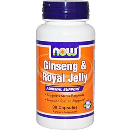 NOW FOODS Ginseng & Royal Jelly 90 Veg Capsules gallery