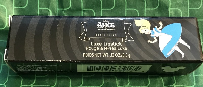 Bobbi Brown Disney Alice in Wonderland Luxe Satin Lipstick, Wonderland Rose, NIB