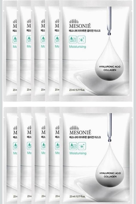 Korea Mesonier Hyaluronic Collagen Mask 10 Pack x 23ml