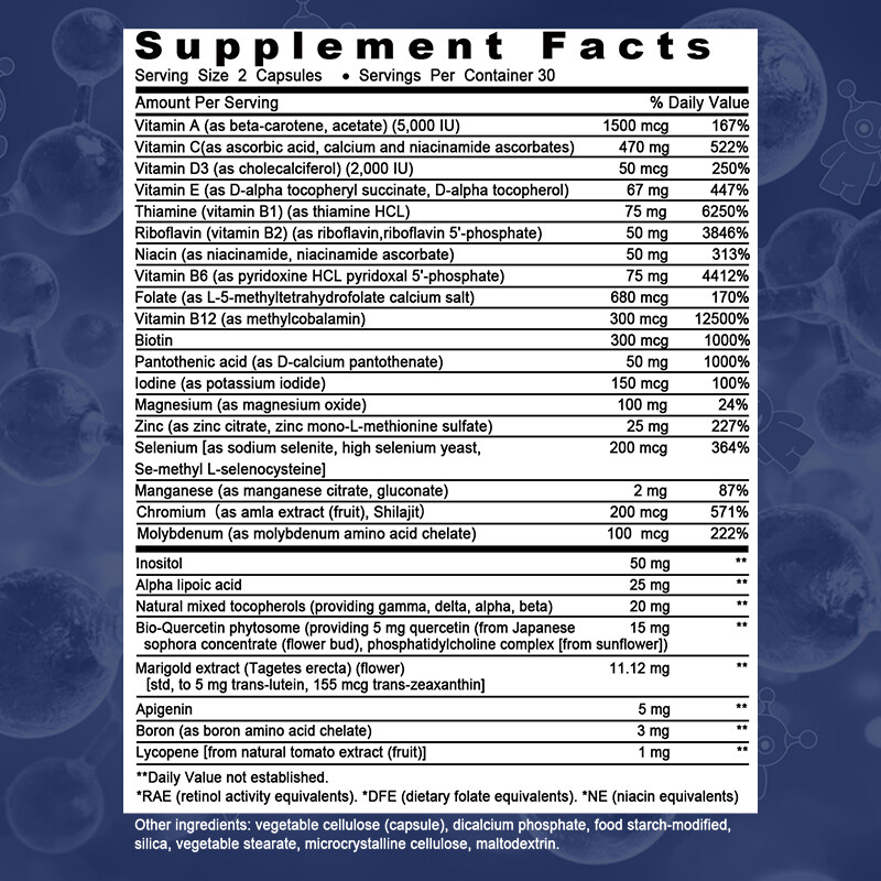 Two-Per-Day Multivitamin 30 to 120 Capsules Exp 07/2026 gallery