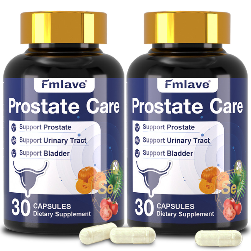 Prostate Plus Health Complex Saw Palmetto & Zinc, 2-Pack Urinary, Bladder Health