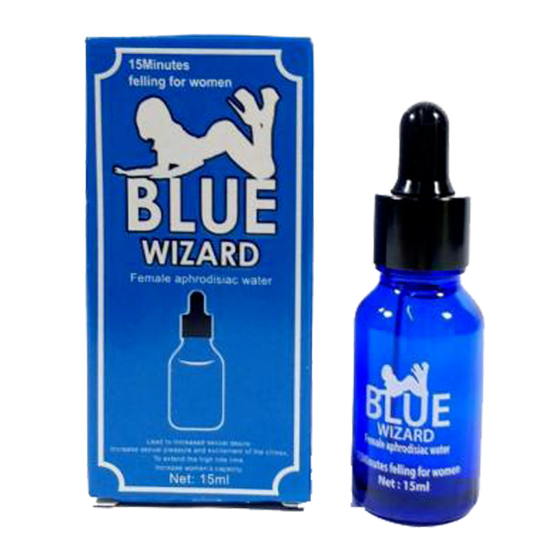 Blue Sex Drops 15ml Aphrodisiac Water 15 Minutes Felling For Women Free Shipping gallery