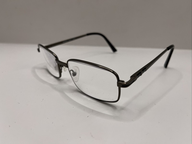 Modern Times Eyeglasses Ryan Matte Gunmetal Designer Frames Only Grey 54-18-140 gallery
