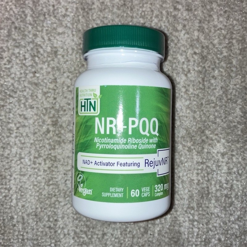 Health Thru Nutrition NR + PQQ Nicotinamide Riboside NAD+ Activator 60 Caps