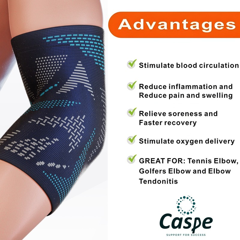 2 Pcs Elbow Brace Compression Support Sleeve Fit Arthritis Tendonitis Joint Pain gallery