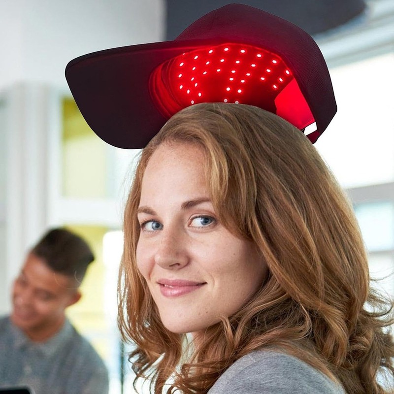 Red Light Therapy Hat 660nm&850nm Hair Loss Treatment Cap Hair Growth Regrowth gallery
