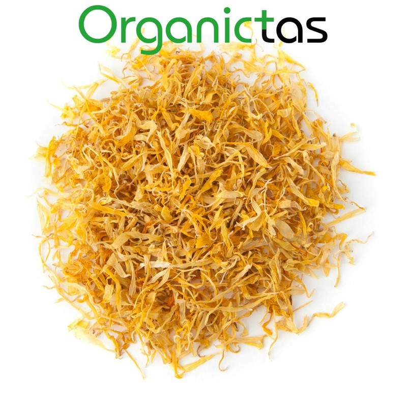 Organic Calendula Petals Premium Quality Calendula Officinalis Marigold 50g BIO gallery