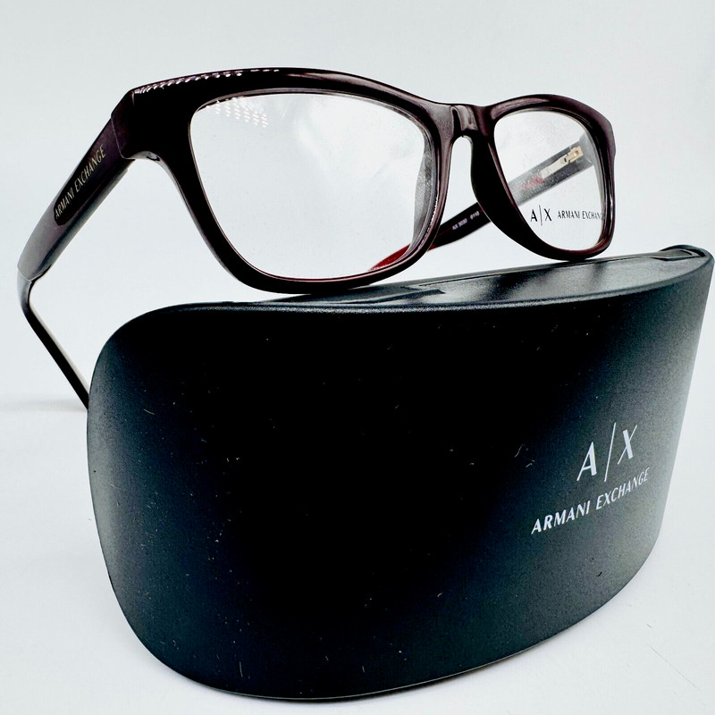ARMANI EXCHANGE AX 3030 / 8118 Women’s Eyeglasses 52-16-140mm BURGUNDY Original