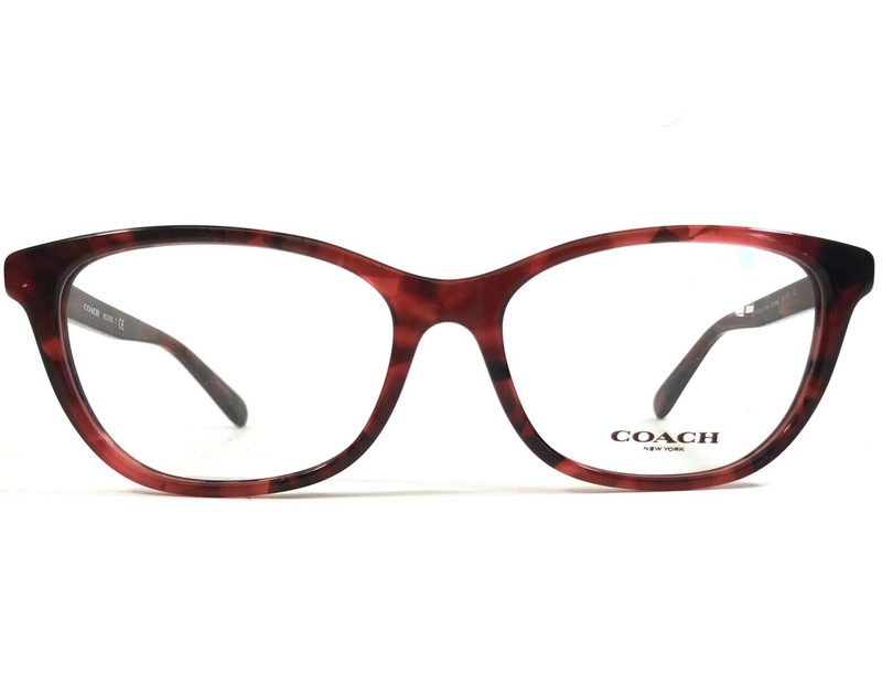 Coach Eyeglasses Frames HC6180 5658 Milky Wine Tortoise Gold Red 54-16-140