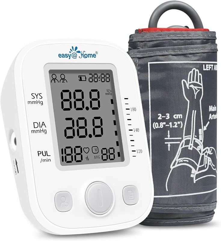 Monitor Digital De Presion Arterial En La Parte Superior Del Brazo Con Indic…
