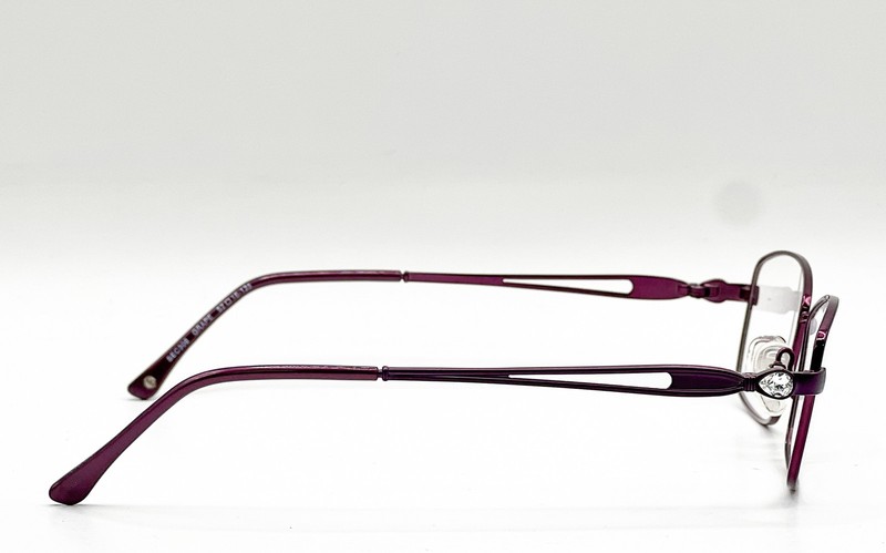 CLASSIQUE EYE ESSENTIALS SEC308 DEEP GRAPE AUTHENTIC EYEGLASSES 52-16 gallery