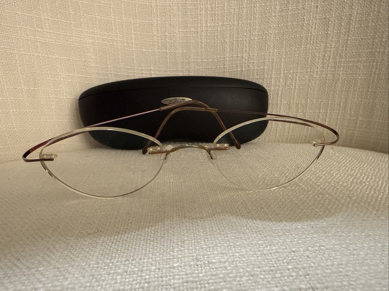Silhouette Eyeglasses, Frames Only, 7799 40 6073, ..-..-140, Titanium, Austria