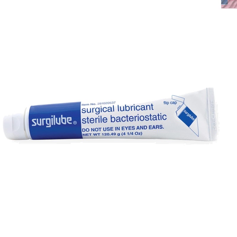 4.25 oz Sterile Water-Based Lubricant Gel, Pack of 2 – Non-Irritating Formula