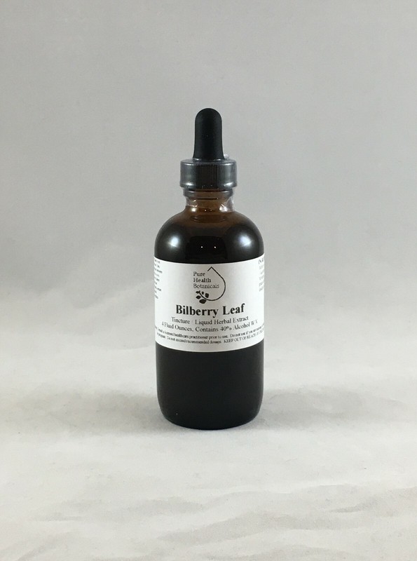 Bilberry Leaf Tincture, Extract, Antioxidant, Vaccinium Myrtillus gallery