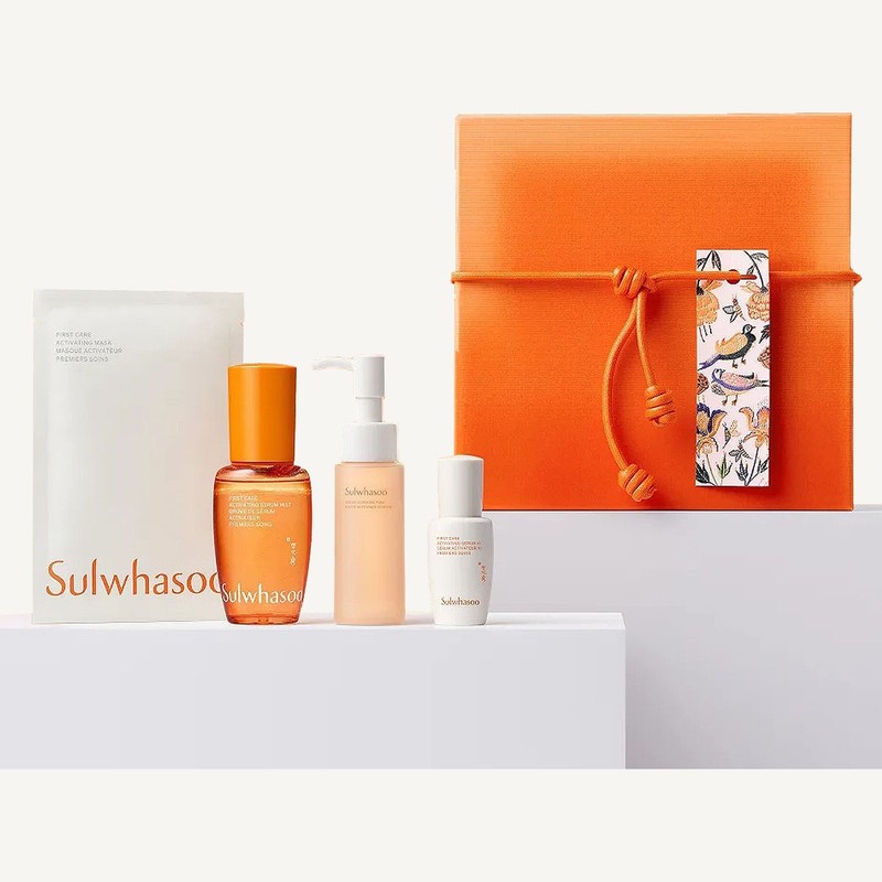 Sulwhasoo First Care Activating Mist 4-Item Set – Official Gift Box Wrap