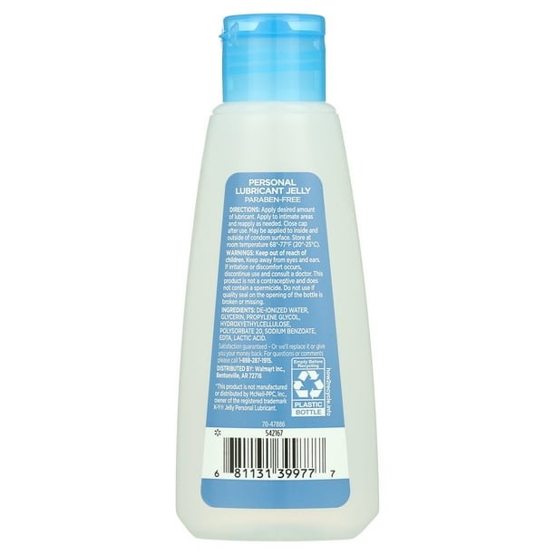 Equate Liquid Personal Lubricant Jelly Fragrance Free 4 OZ gallery