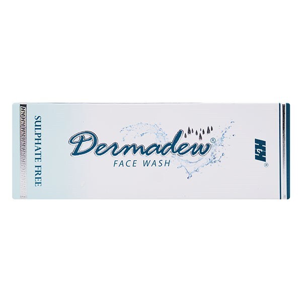H&H Dermadew Aloe Vera Face Wash removing excess sebum nourishement (100ml)