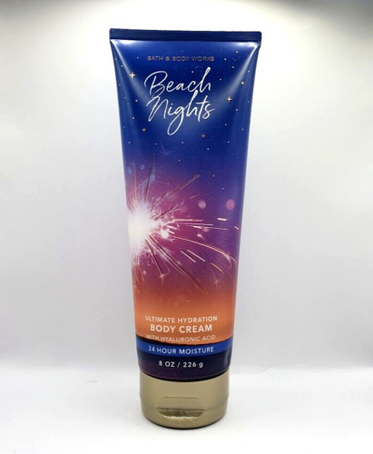 BATH AND BODY WORKS BEACH NIGHTS BODY CREAM 8 OZ