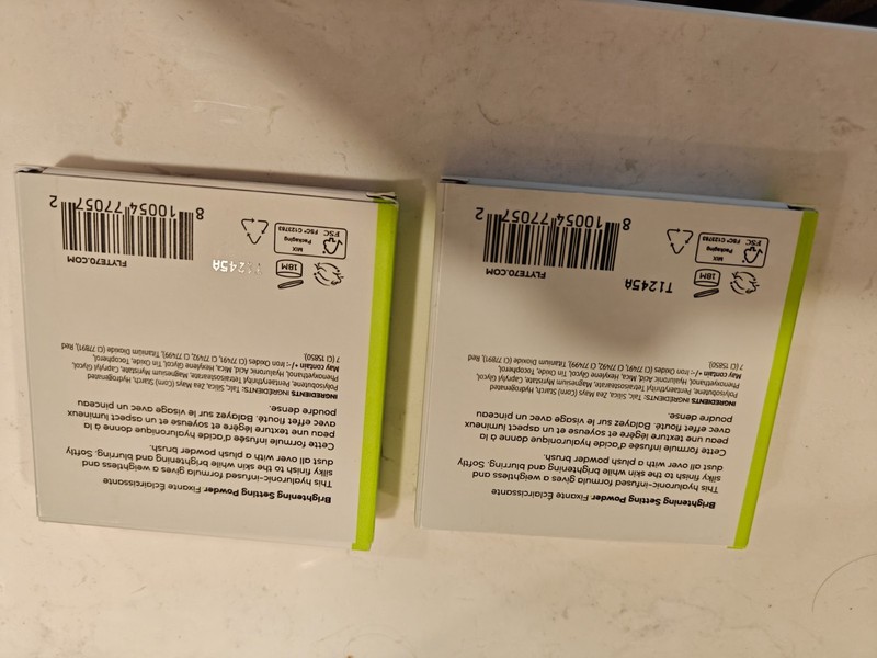Lot of 2 NEW Flyte.70 The Final Act Lucid Finishing Powder Hyaluronic Acid Seale gallery