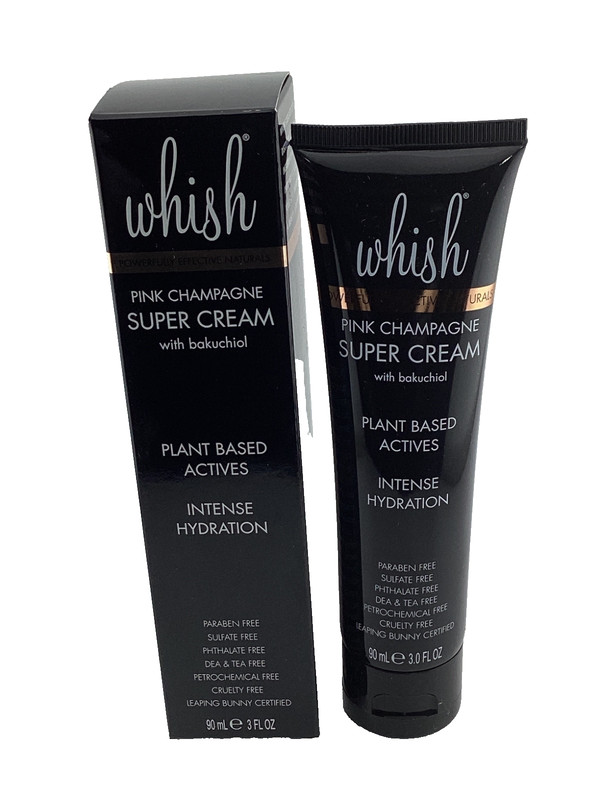 Whish Super Cream Intense Hydration with Bakuchiol, 3 oz Pink Champagne