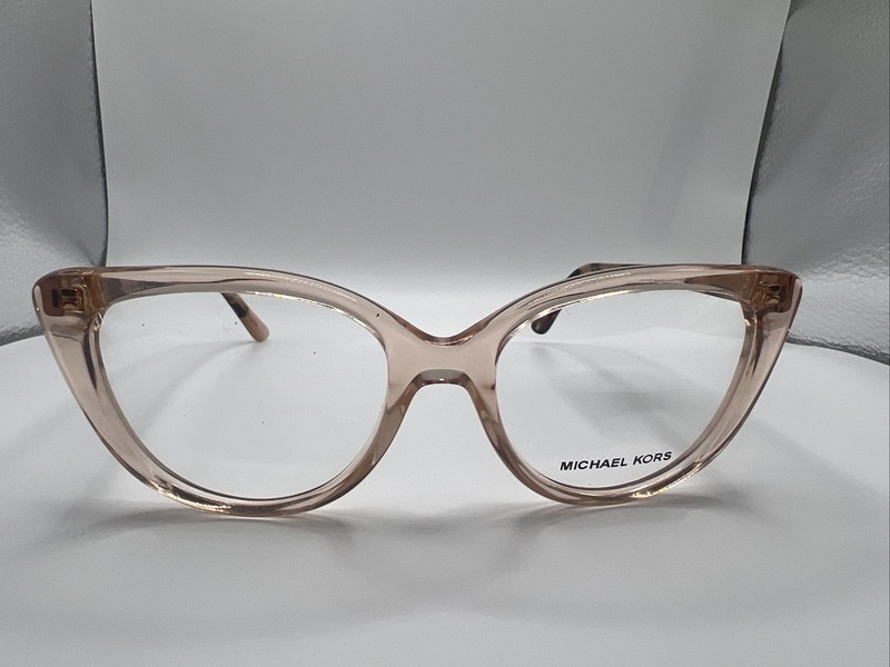 Michael KORS MK4070 52/17 Luxembourg Women’s Peach Clear Eyeglass Frames D175