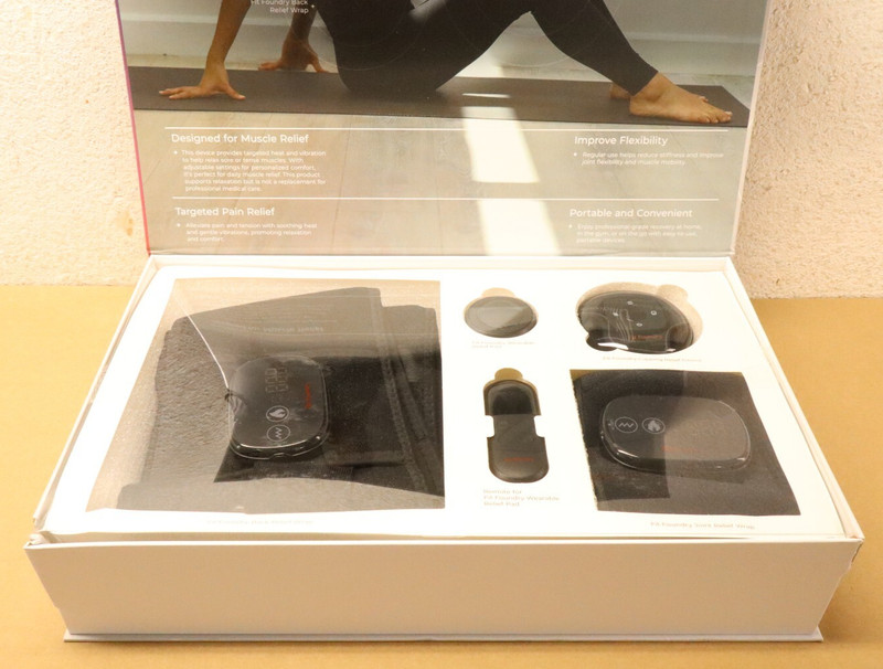 Fit Foundry 4-in-1 Heat & Massage Recovery Pack for Relief gallery