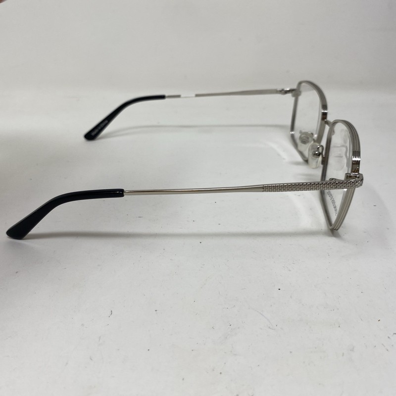 London Fog LF110 C1 Silver Black 55-17-145 Eyeglasses RQ23 gallery