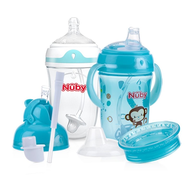 Nuby 6 Stage 360 Comfort Cup Starter Set gallery