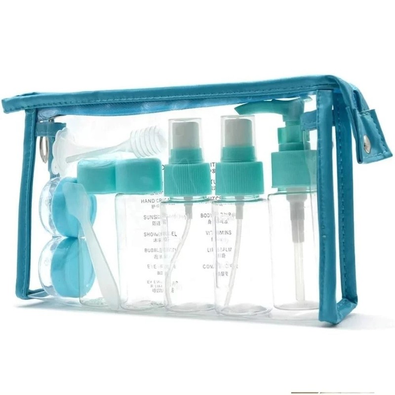 Cannagenix Leak Proof Portable Toiletry Empty Sprayers Bottle Containers – Blue
