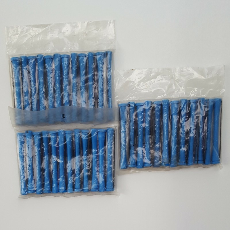Soft n Style EZ Flow Cold Wave Rods 36 Blue 356-BLLO & 35 Pink 356-PKLO - NEW gallery
