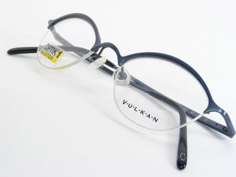 Vintage VULKAN by IVKO V28 24 STONE BLUE EYEGLASSES GLASSES FRAME 45-21-140mm gallery
